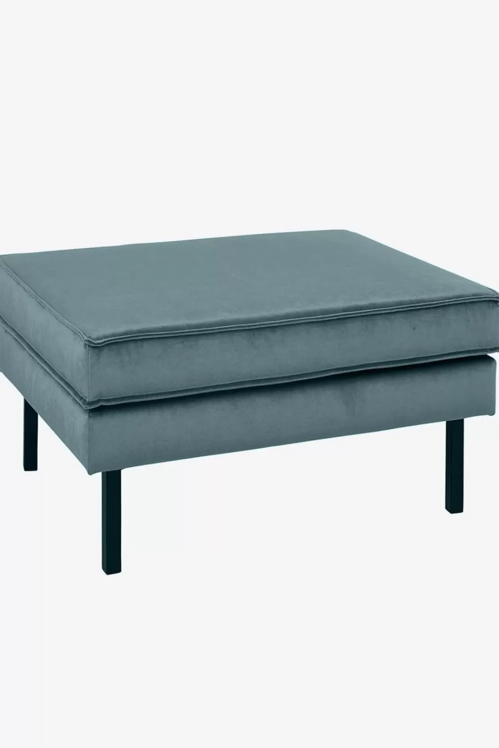 Sissy-Boy Hockers En Poefjes>Amsterdam Velvet Hocker Grijs Blauw