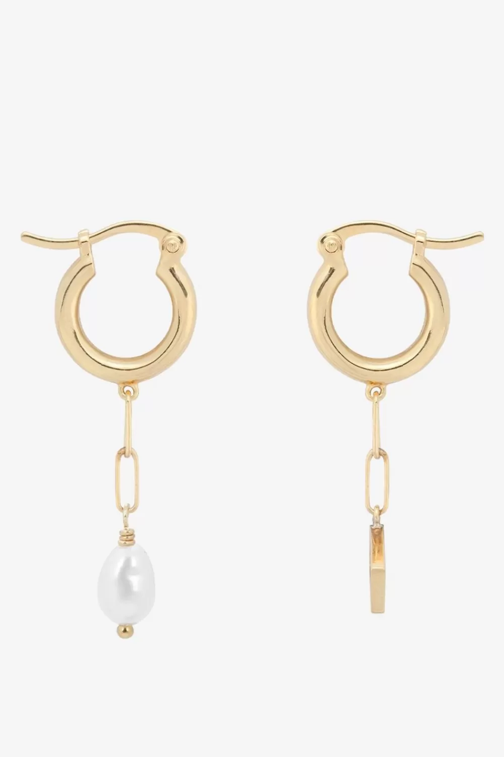 Dames Anna Nina Sieraden>Anna+Nina Gold Plated Dangling Treasure Oorbellen Set