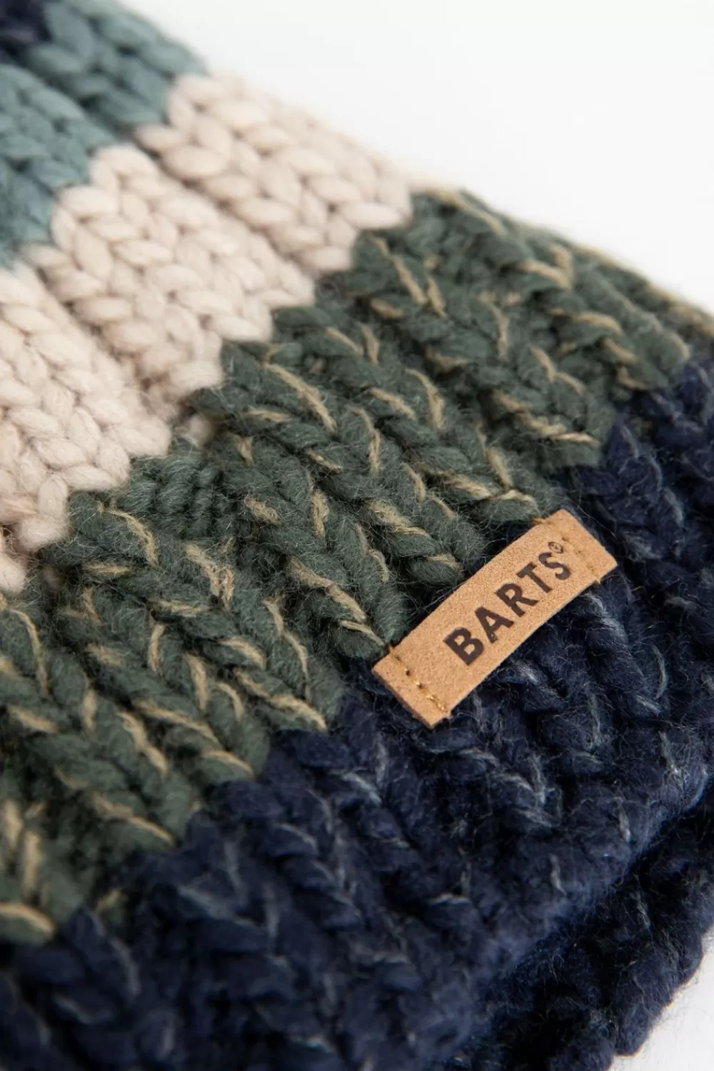 Kids Barts Accessoires> Gekleurde Beanie Met Pompom