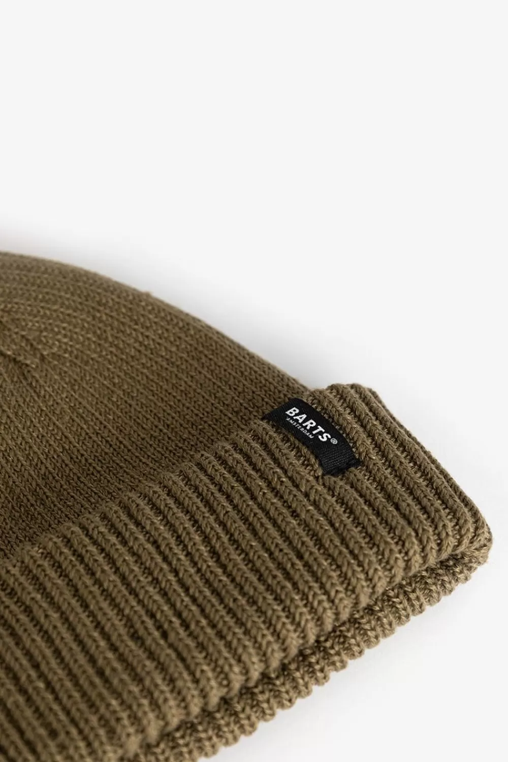 Heren Barts Mutsen> Groene Fishermen'S Beanie