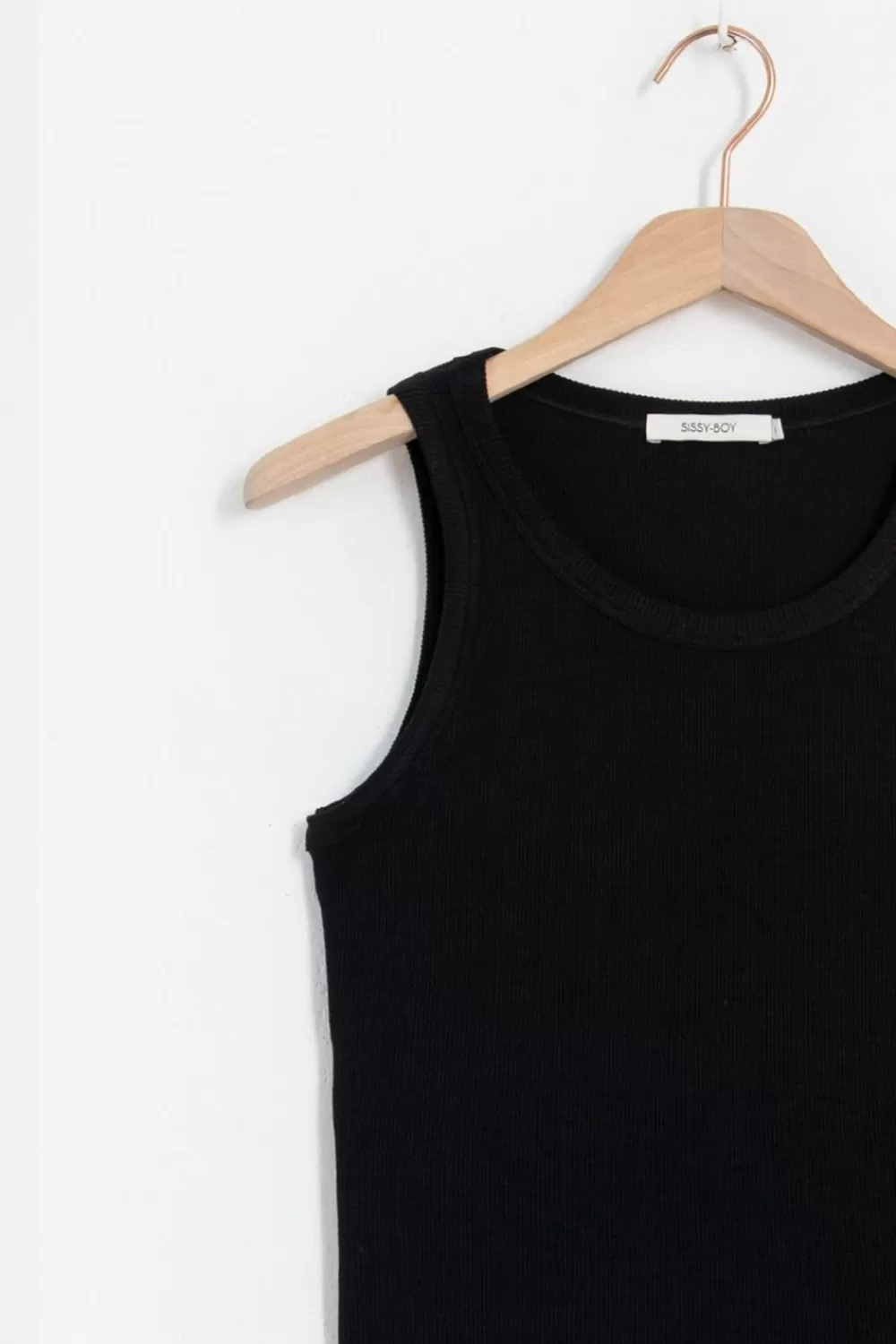 Dames Sissy-Boy T-Shirts En Tops>Basic E Rib Singlet
