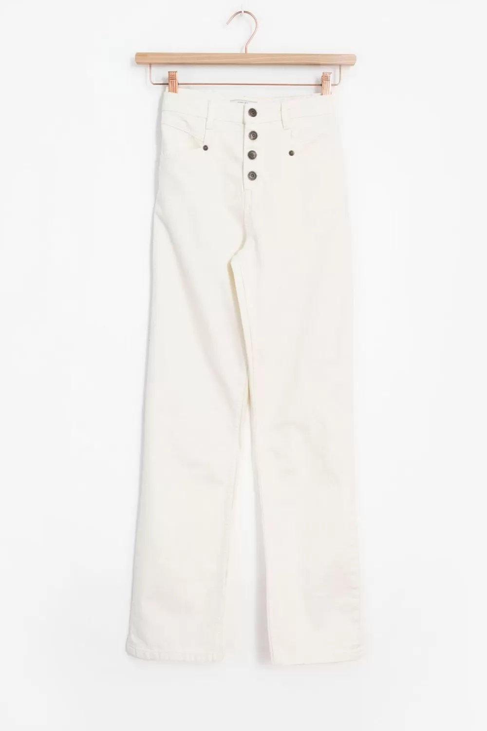 Dames Sissy-Boy Broeken>Basrah Te High Waist Straight Jeans