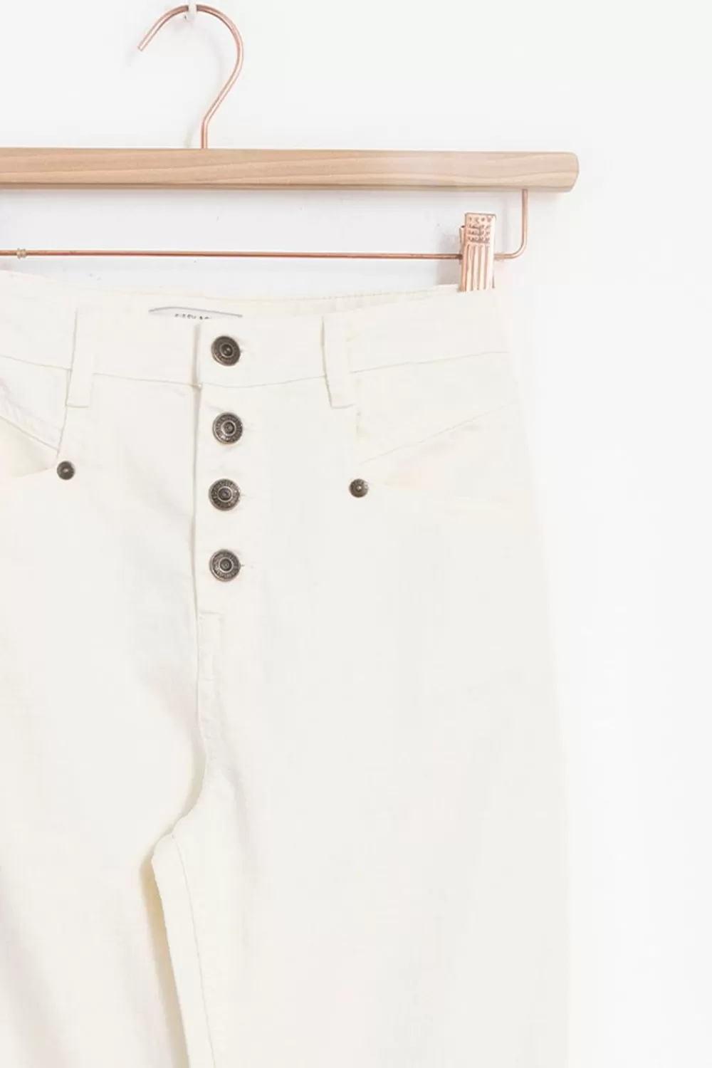 Dames Sissy-Boy Broeken>Basrah Te High Waist Straight Jeans