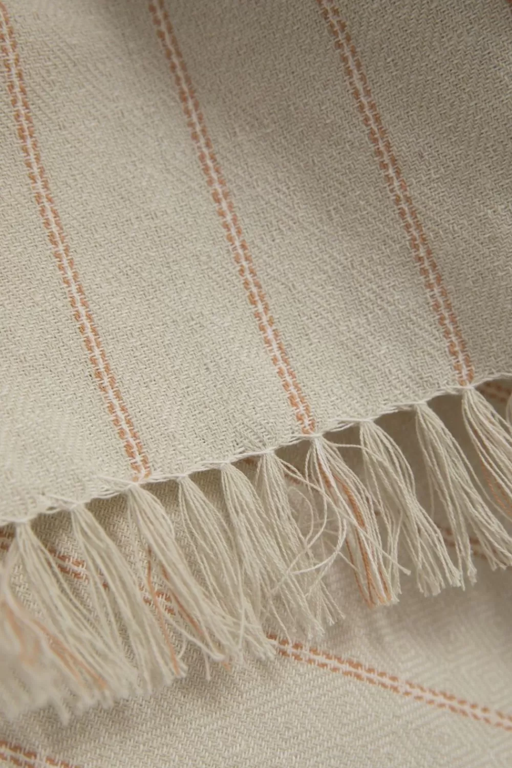 Sissy-Boy Keukentextiel>Beige Gestreepte Handdoek En Theedoek Terry