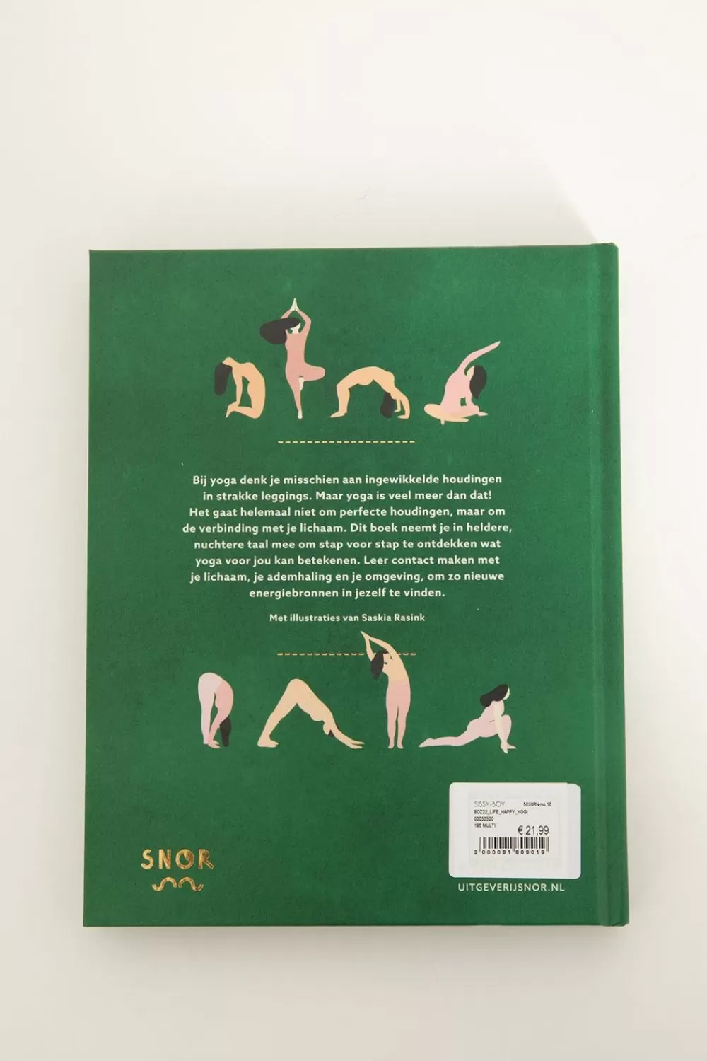 Sissy-Boy Boeken Boeken>Boek Happy Yogi
