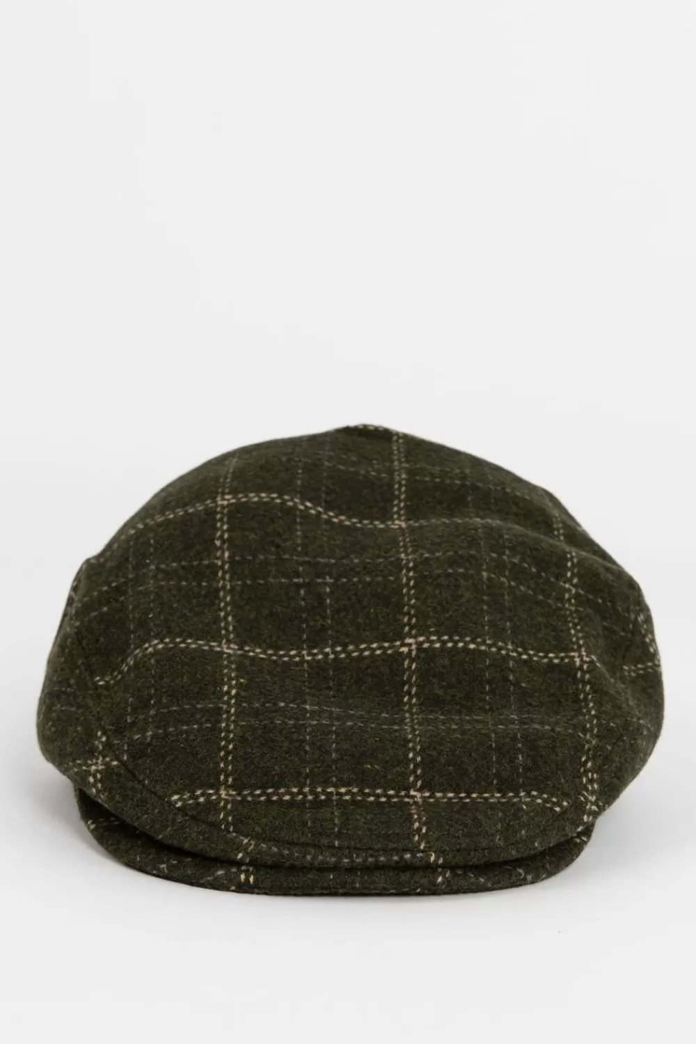 Heren Brixton Hoeden En Petten> Donker Geruite Hooligan Snap Cap
