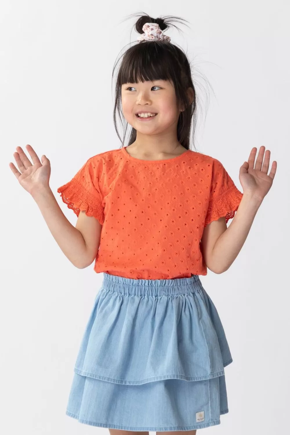 Kids Sissy-Boy T-Shirts En Tops>Broderie Anglaise Top