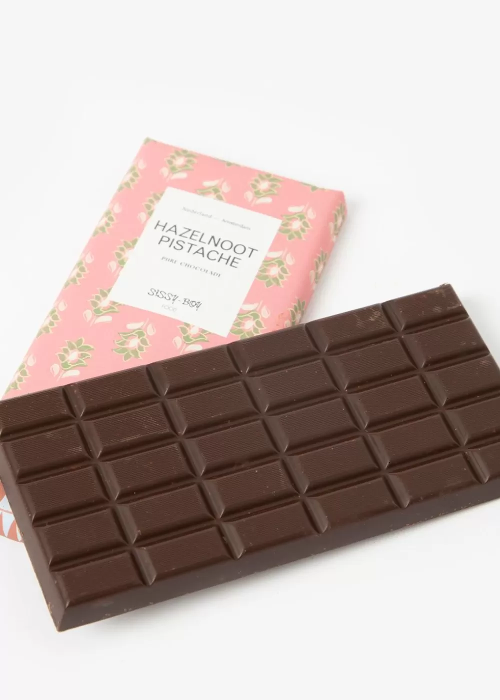 Sissy-Boy Food Food>Chocoladereep Puur Hazelnoot Pistache