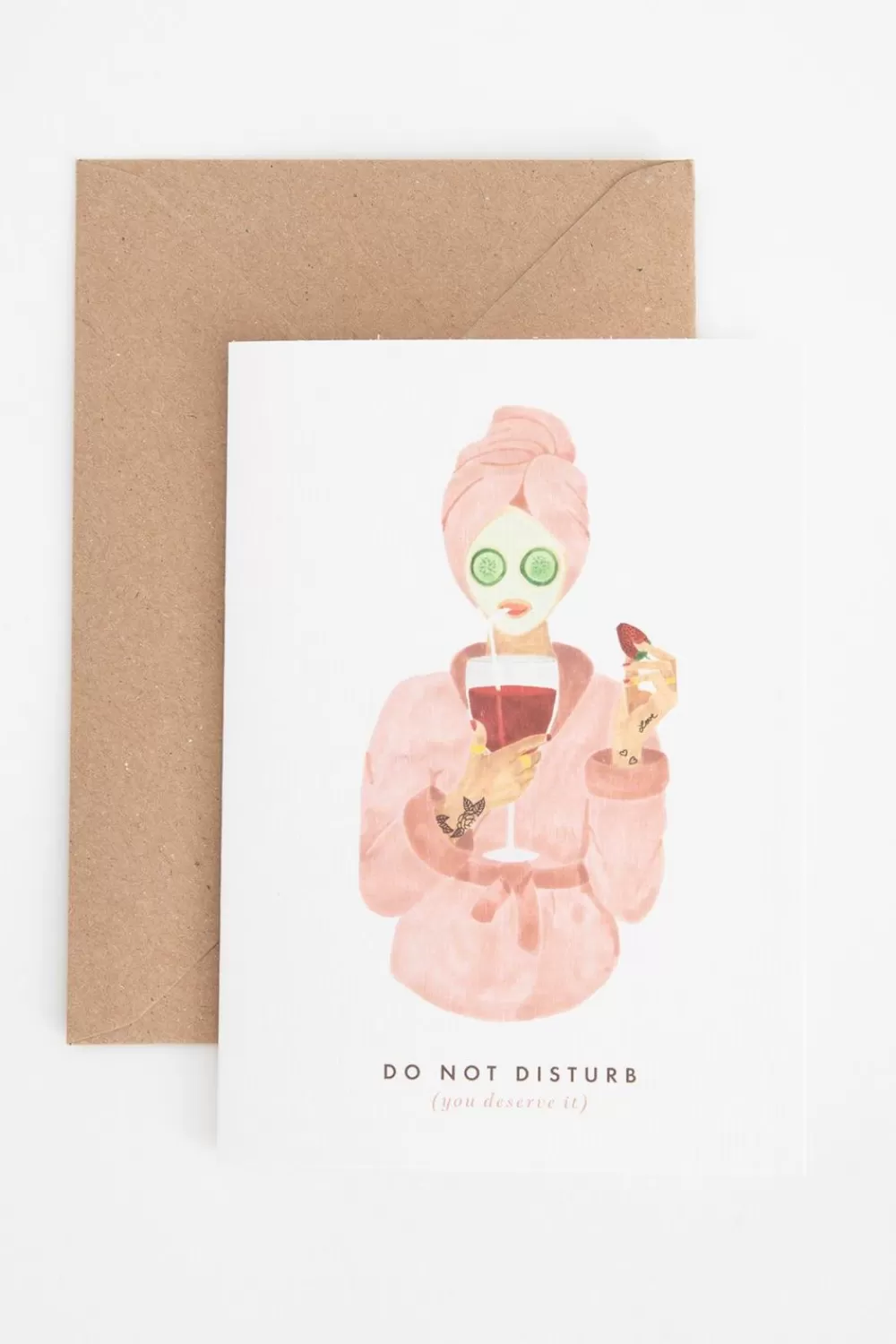 Claire Leina Company Stationery>Claire Lena Company Do Not Disturb Wenskaart