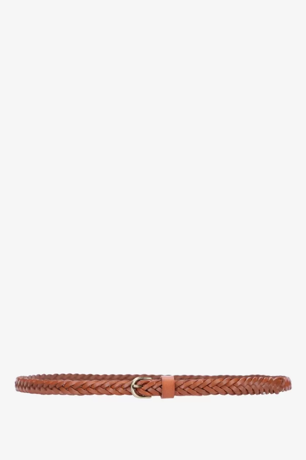 Dames Sissy-Boy Riemen>Cognac Gevlochten Riem