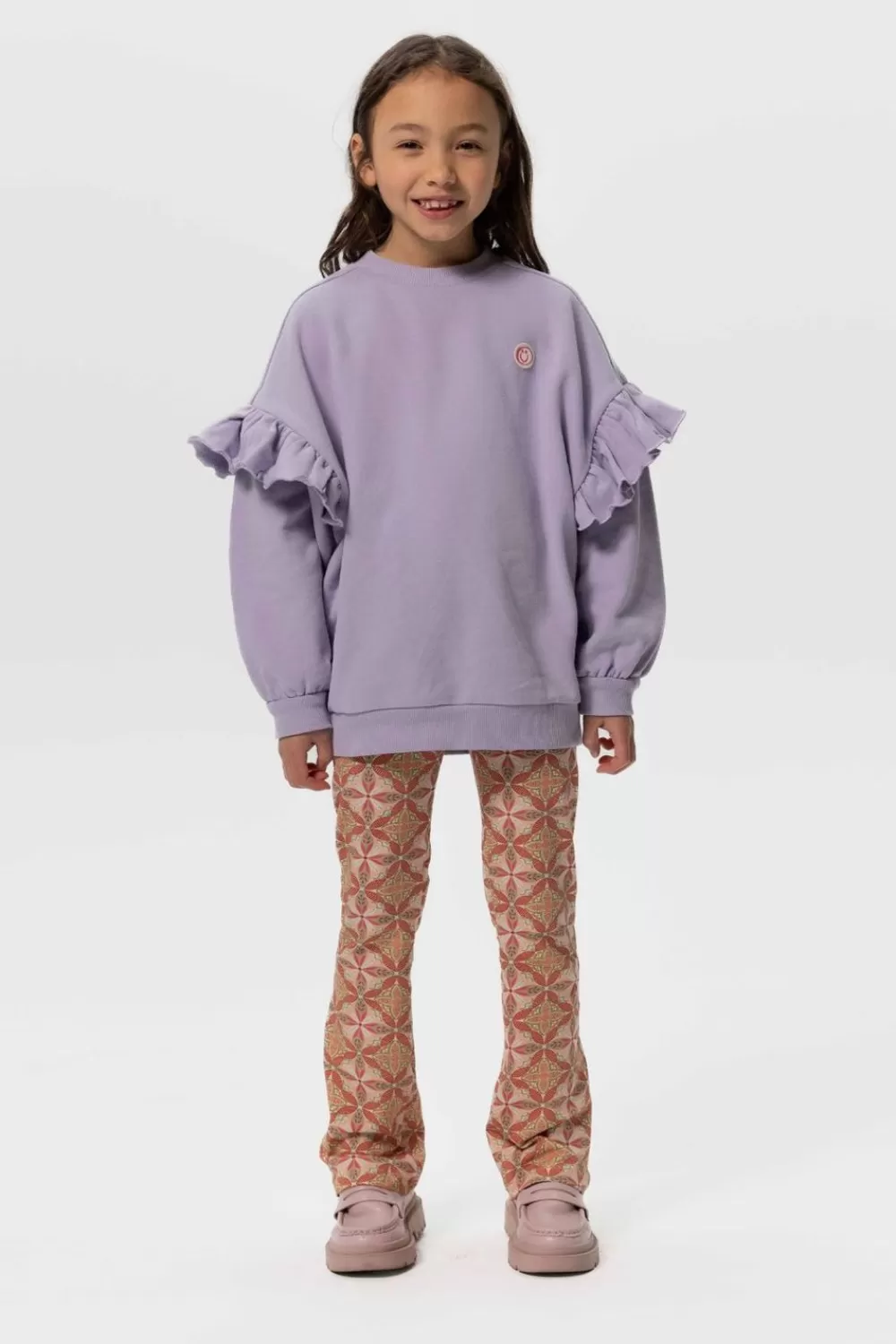 Kids Sissy-Boy Accessoires>Colour Flared Legging Met Print