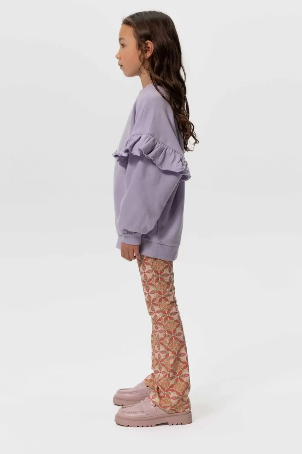 Kids Sissy-Boy Accessoires>Colour Flared Legging Met Print