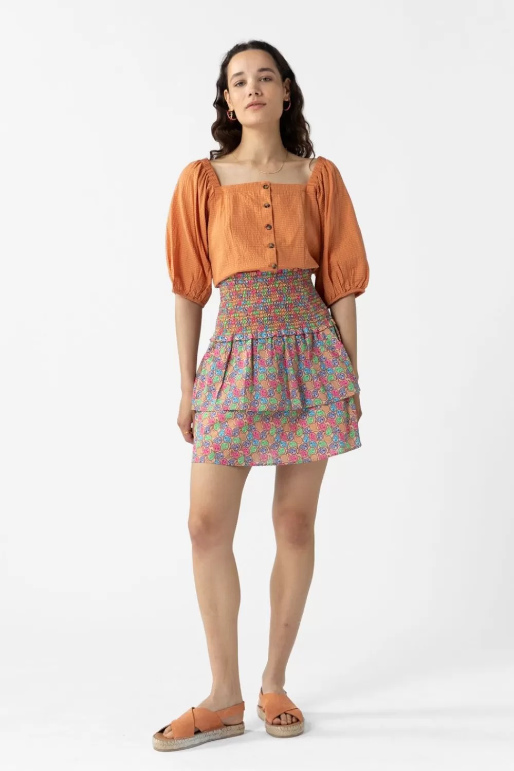 Dames Sissy-Boy Rokken>Colour Rok Met Paisley Print