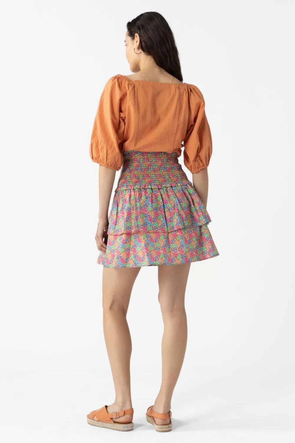 Dames Sissy-Boy Rokken>Colour Rok Met Paisley Print