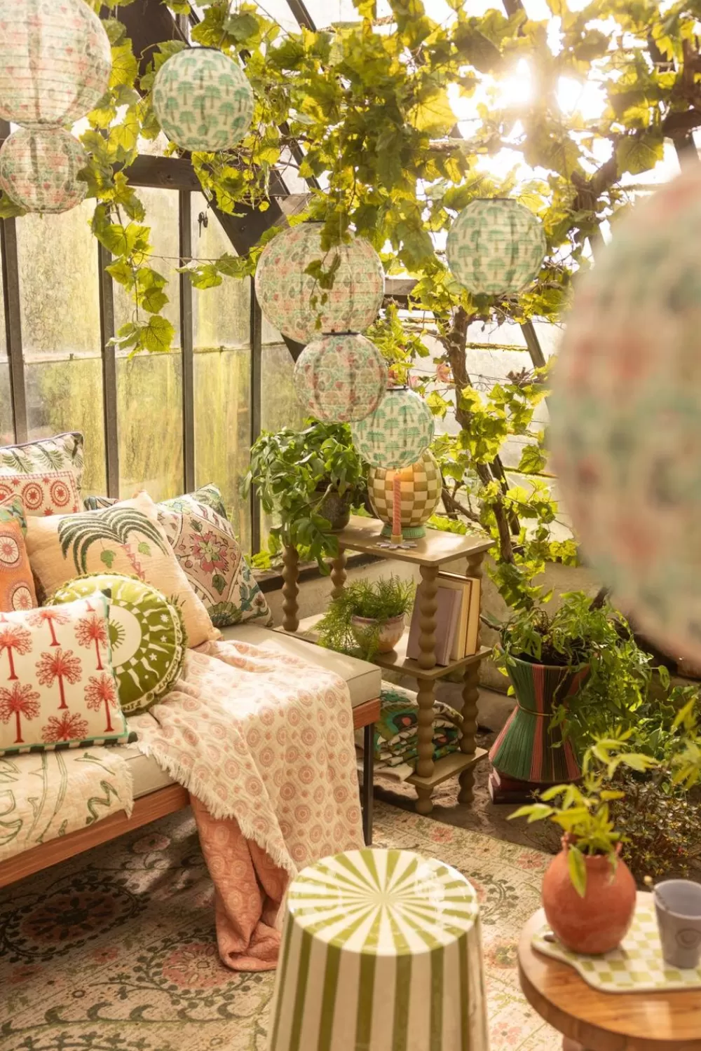 Sissy-Boy Verlichting>Colour Solar Lampion Met Bloemen