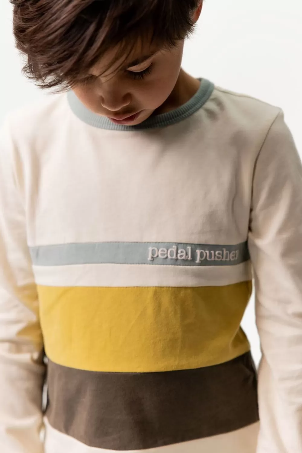 Kids Sissy-Boy T-Shirts En Polo'S>Colourblock Longsleeve T-Shirt