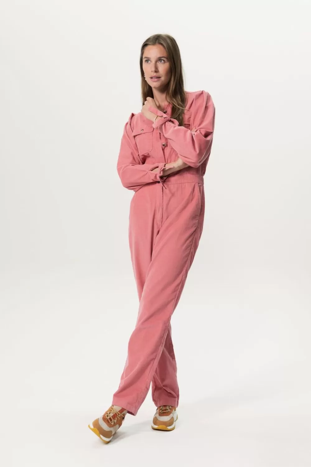 Dames Sissy-Boy Broeken>Corduroy Jumpsuit