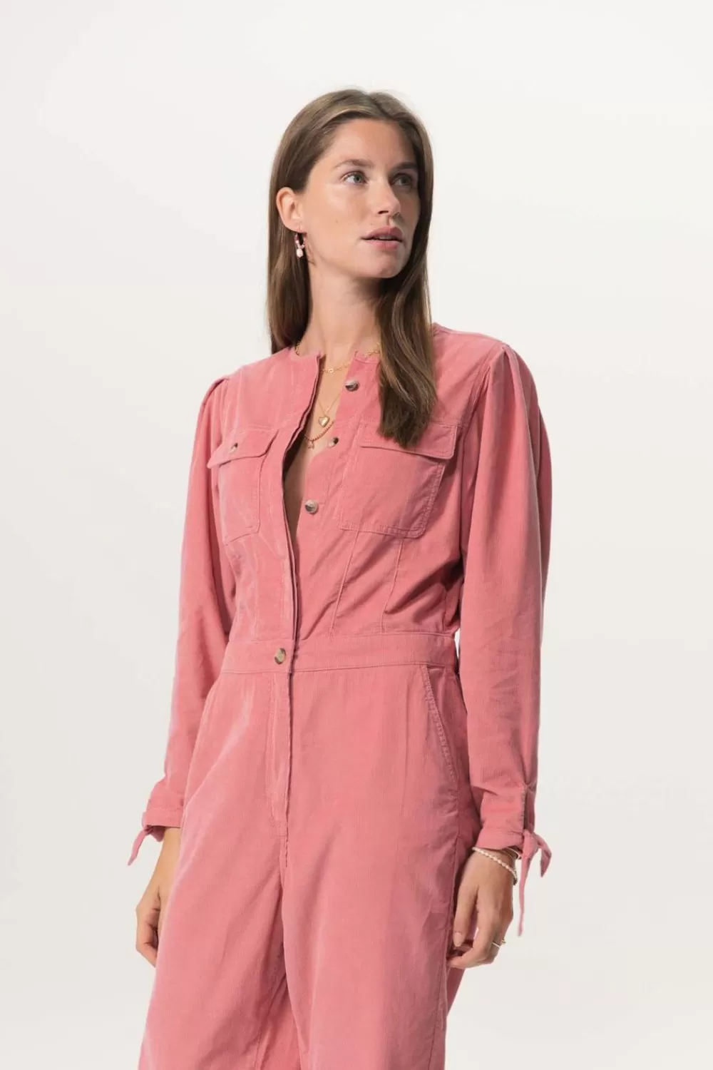 Dames Sissy-Boy Broeken>Corduroy Jumpsuit