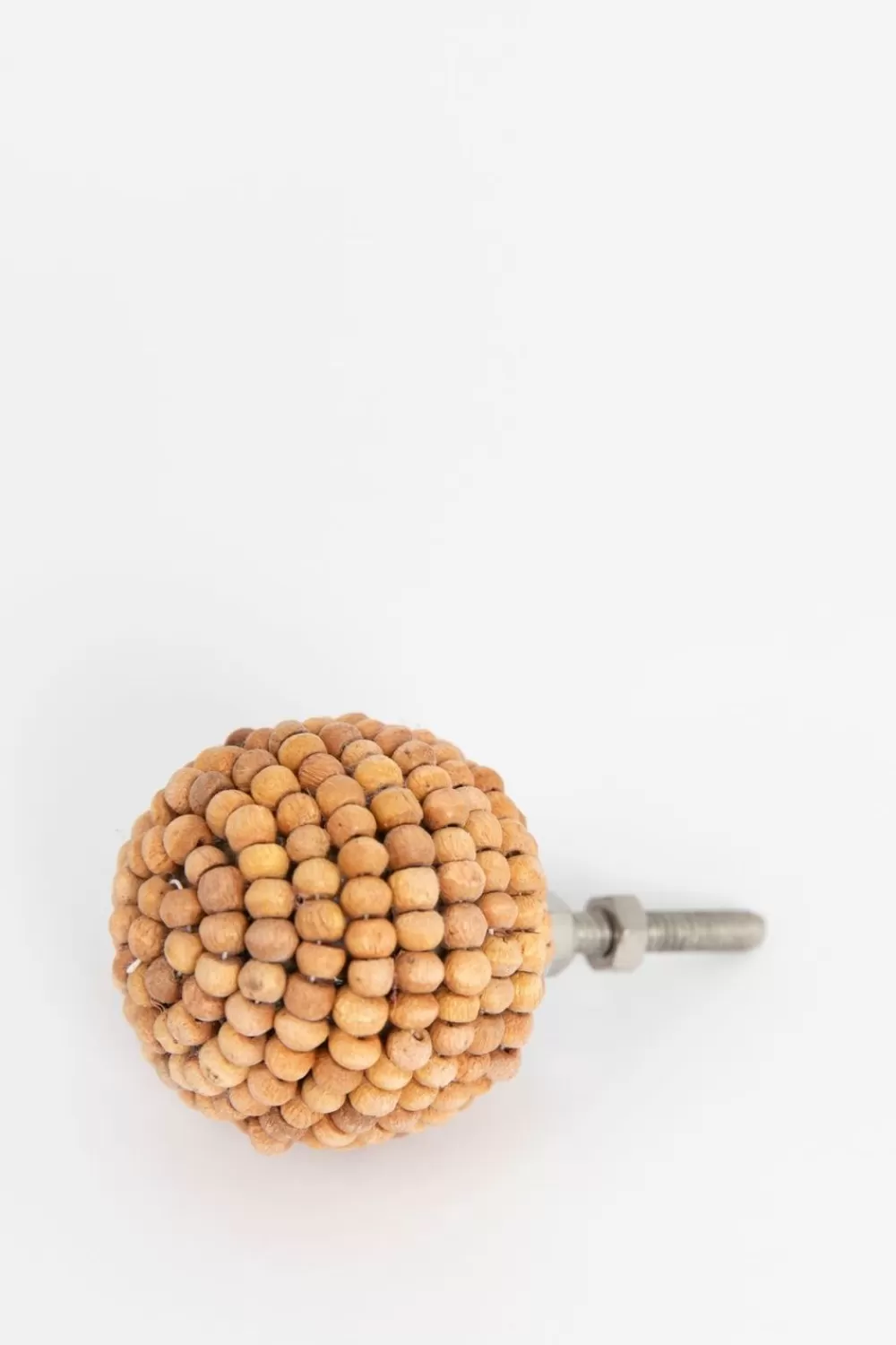 Sissy-Boy Woonaccessoires>Deurknop Met Houten Kraaltjes