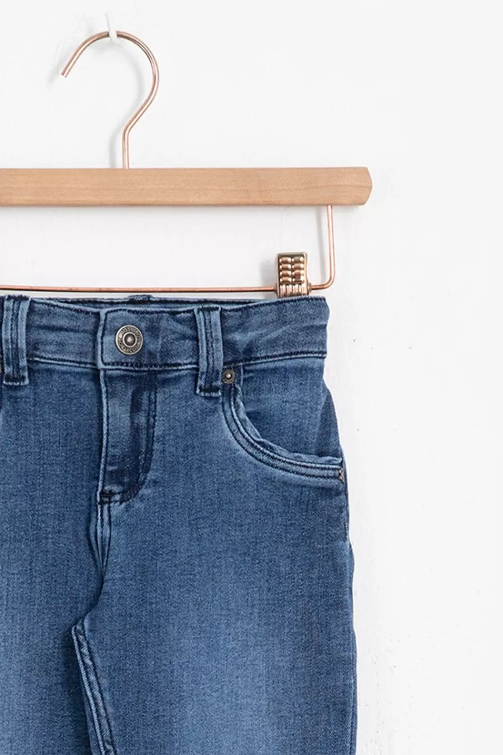 Kids Sissy-Boy Broeken>Donkerblauwe Skinny Jeans