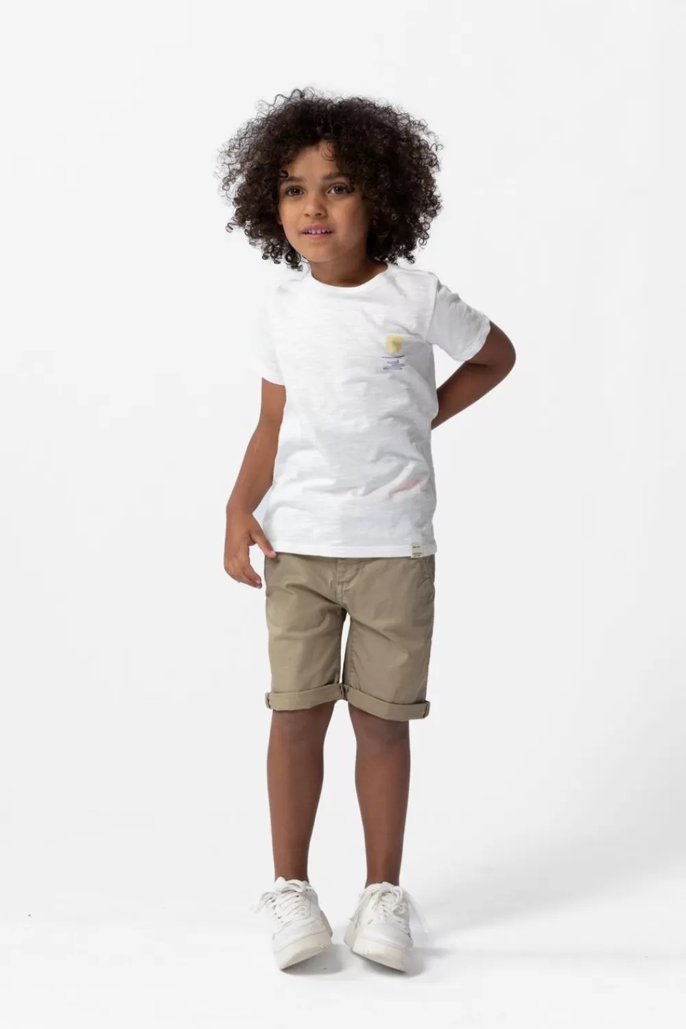 Kids Sissy-Boy Broeken>Donkergroene Chino Shorts