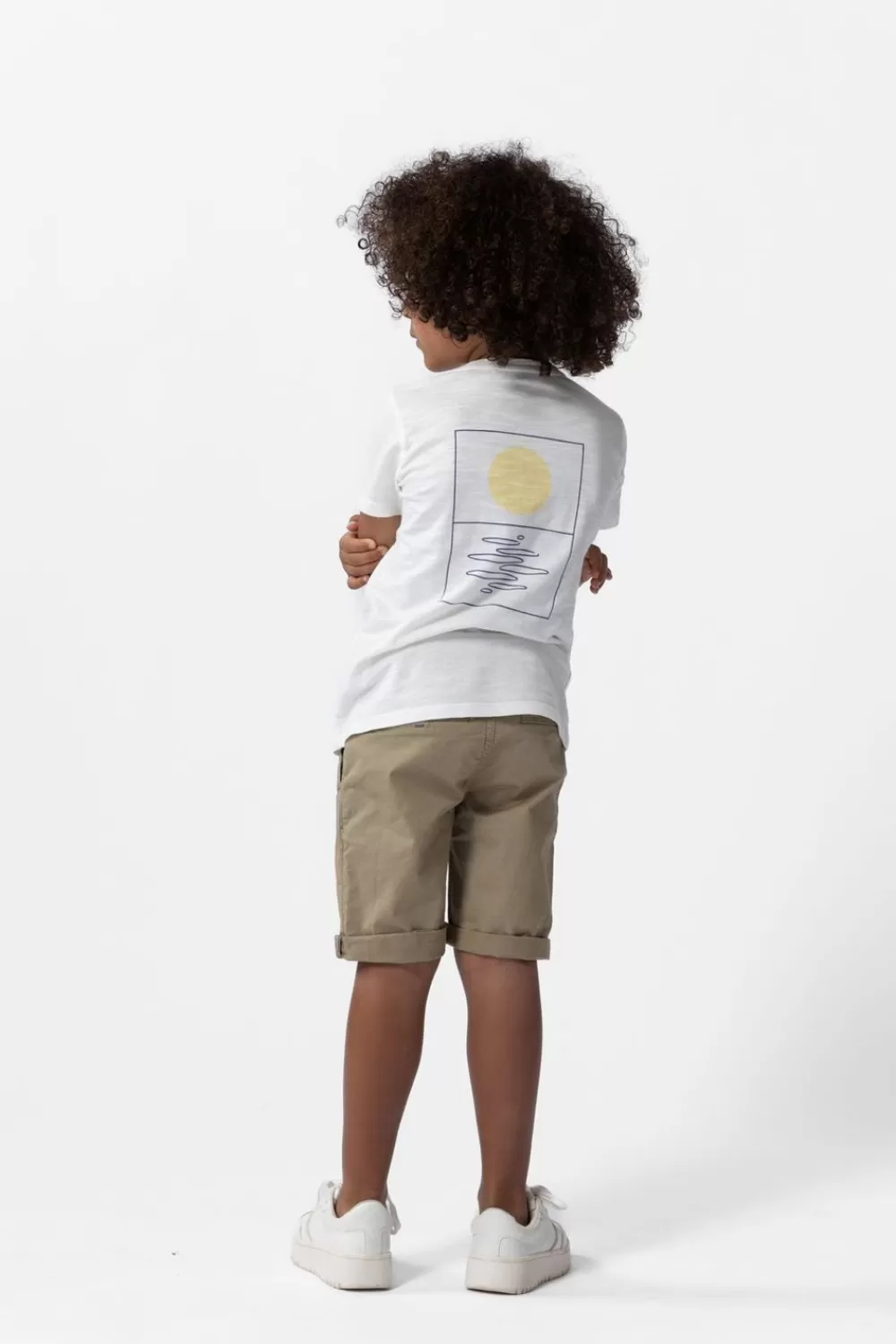 Kids Sissy-Boy Broeken>Donkergroene Chino Shorts