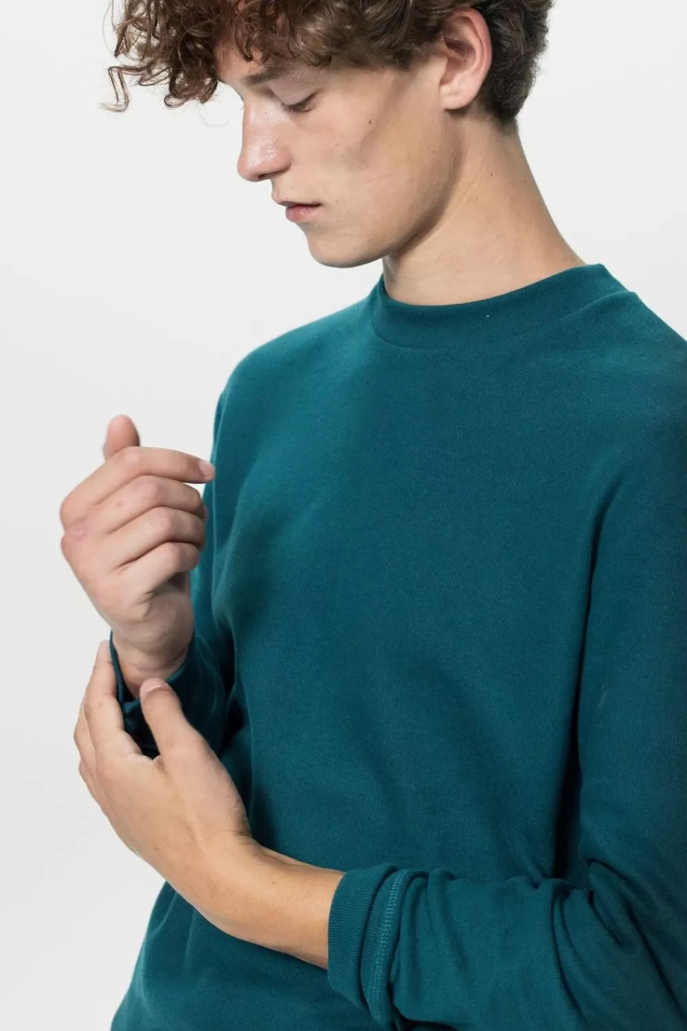 Heren Sissy-Boy Truien En Vesten>Donkergroene Sweater
