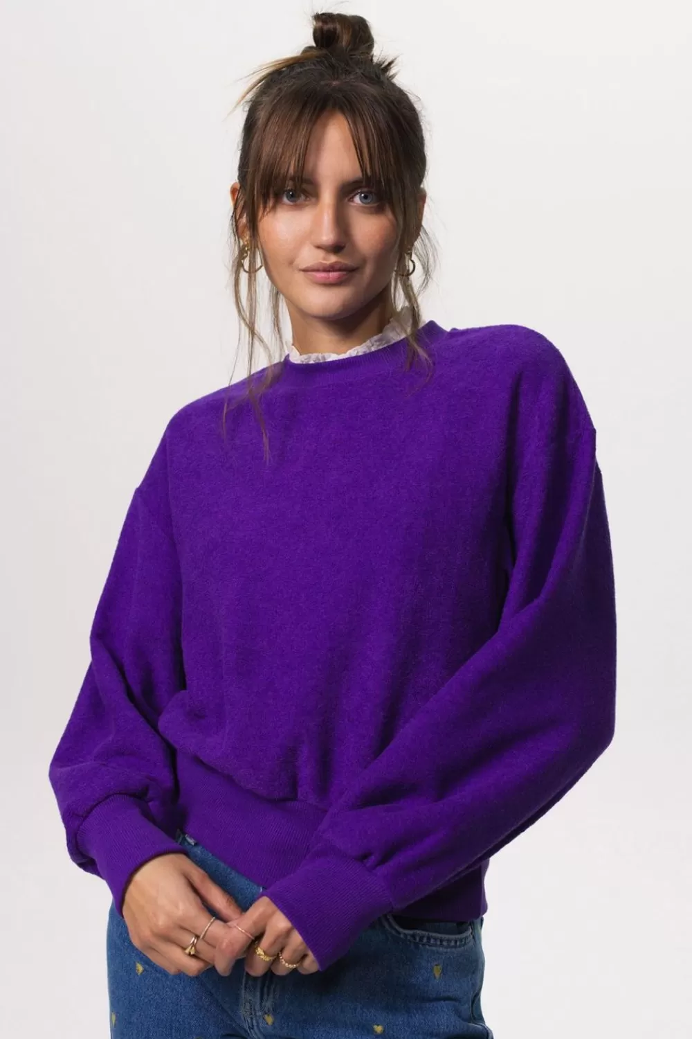 Dames Sissy-Boy Truien En Vesten>E Badstof Sweater