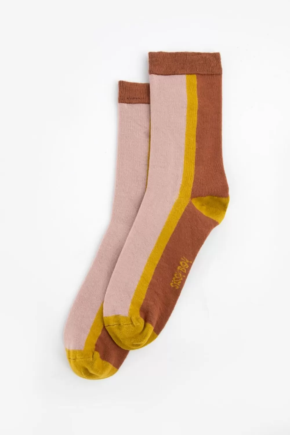 Dames Sissy-Boy Sokken En Panty'S>E Colourblock Sokken