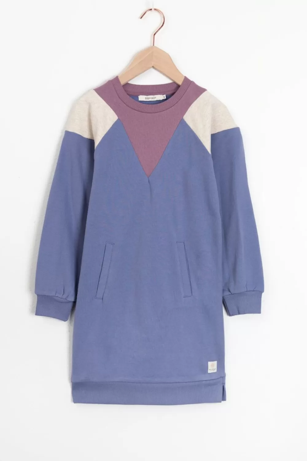 Kids Sissy-Boy Jurken>E Colourblock Sweater Jurk