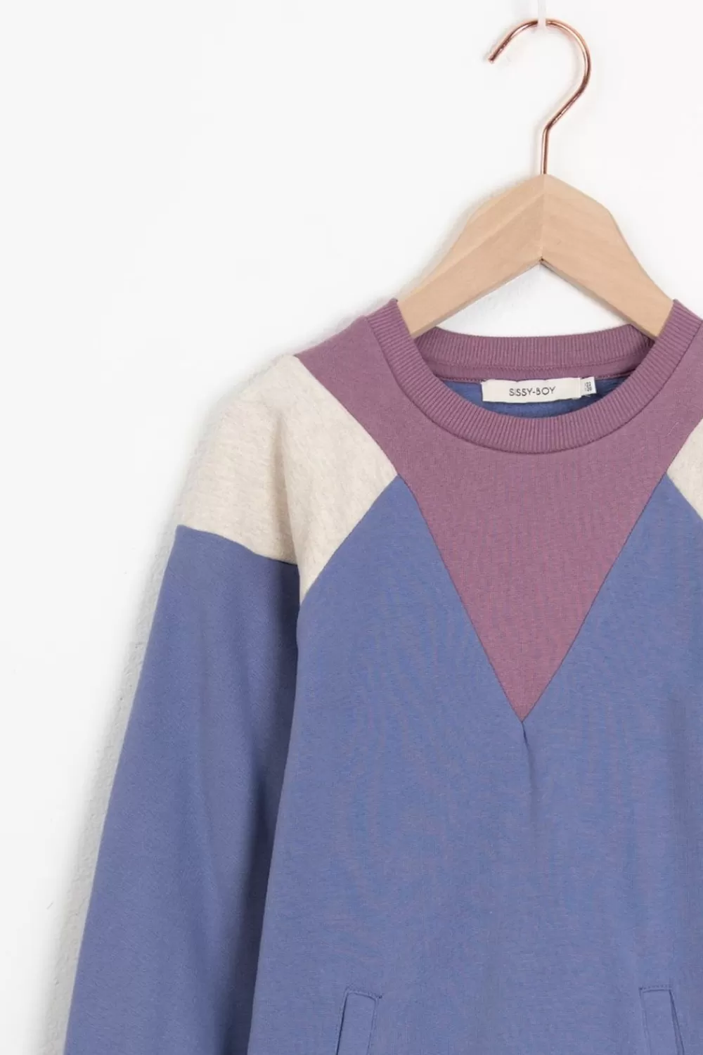 Kids Sissy-Boy Jurken>E Colourblock Sweater Jurk