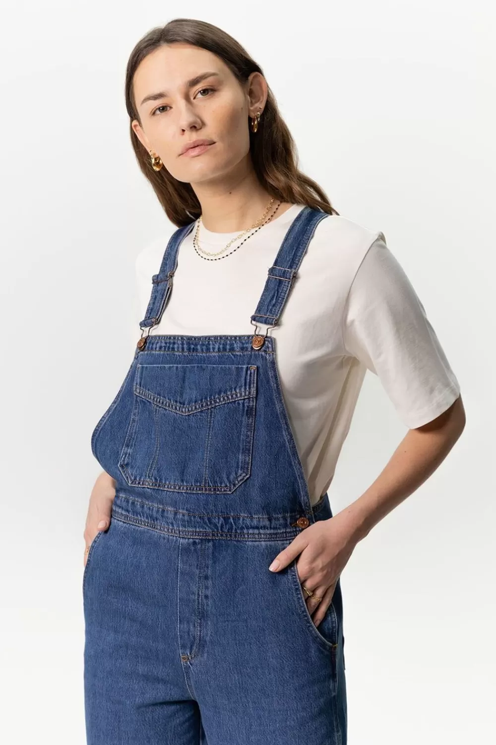 Dames Sissy-Boy Broeken>E Denim Oversized Tuinbroek