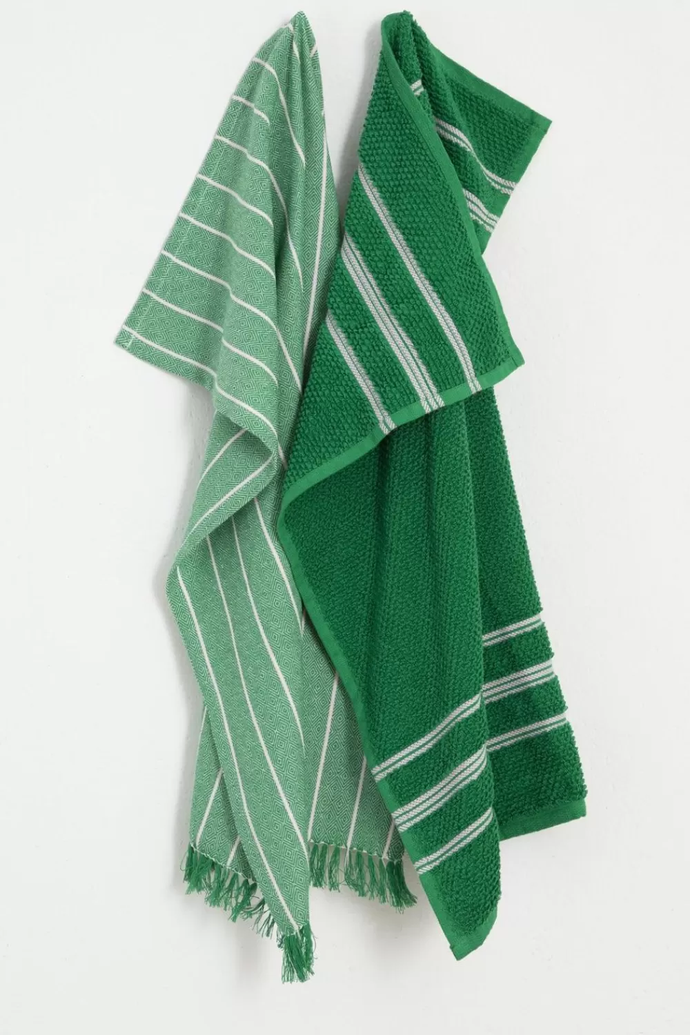Sissy-Boy Keukentextiel>E Gestreepte Handdoek En Theedoek Terry