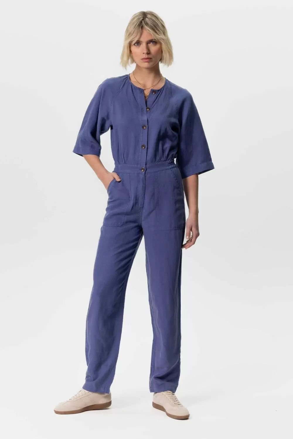 Dames Sissy-Boy Broeken>E Jumpsuit Met Knopen