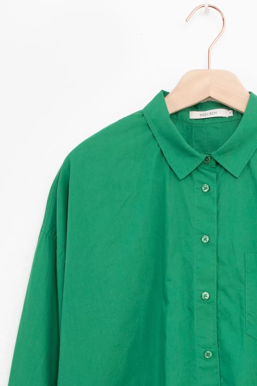 Dames Sissy-Boy Blouses>E Oversized Poplin Blouse