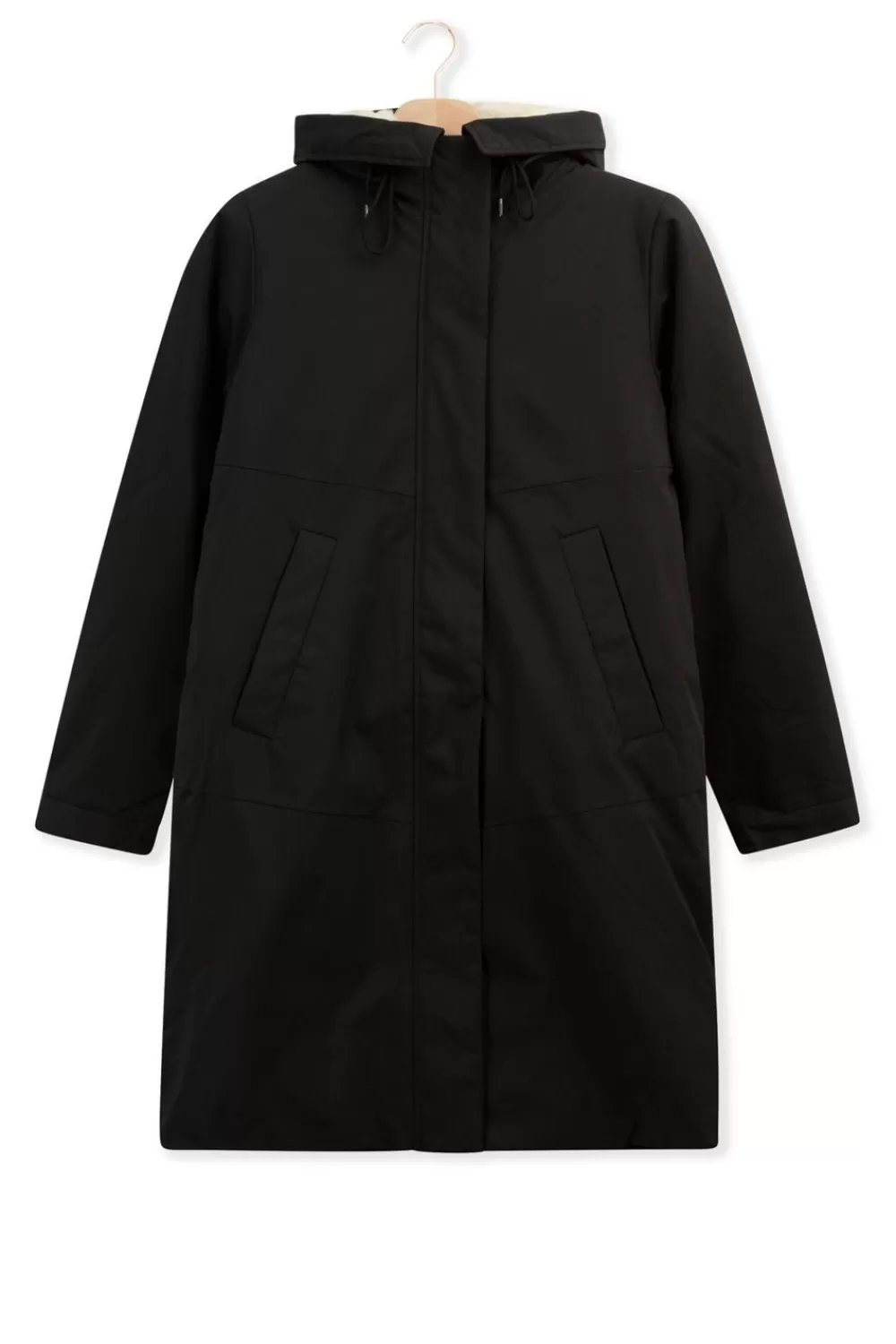 Dames Sissy-Boy Jassen>E Parka Met Uitneembare Faux Fur Voering