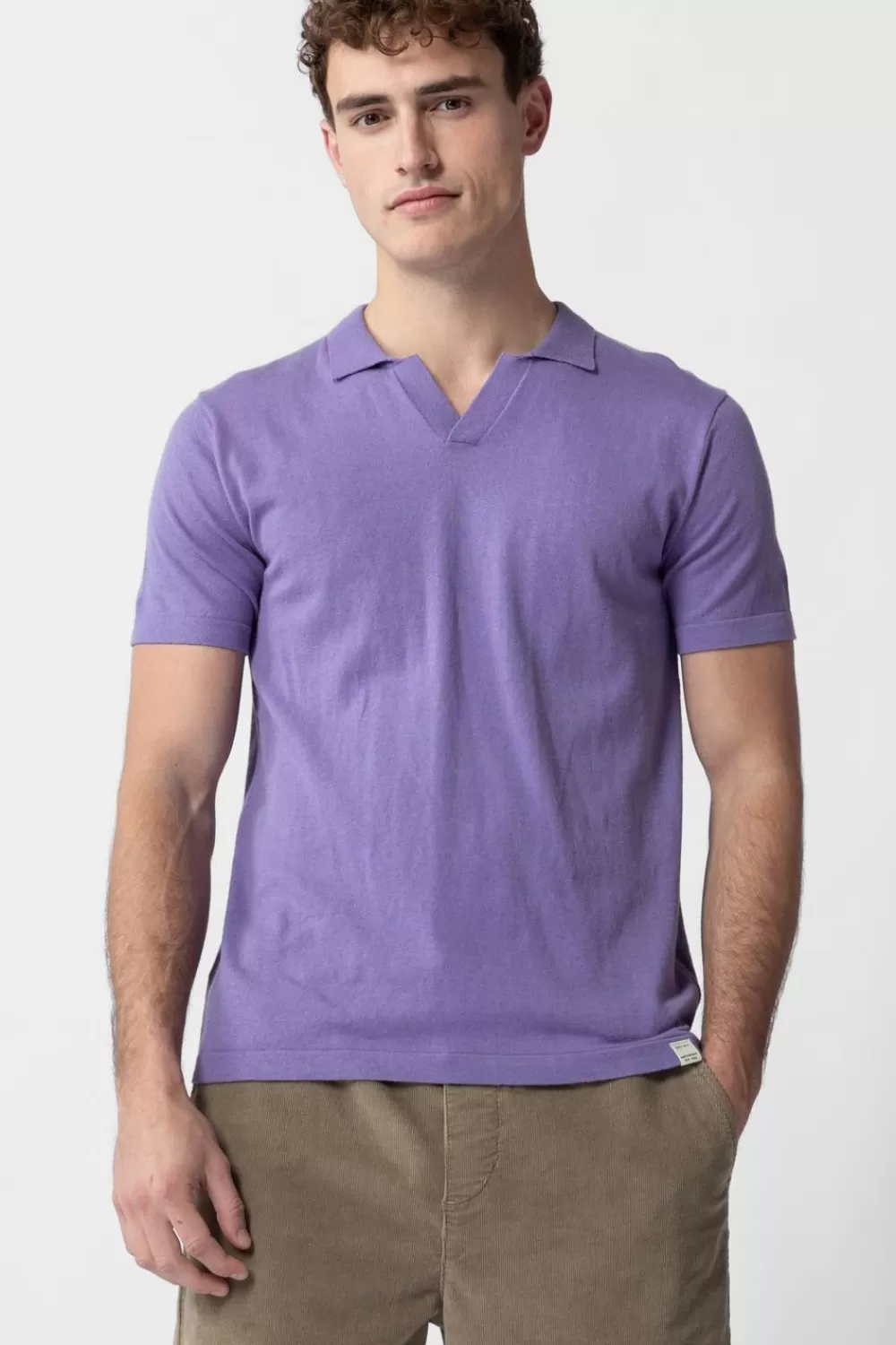 Heren Sissy-Boy T-Shirts>E Polo Met Cashmere