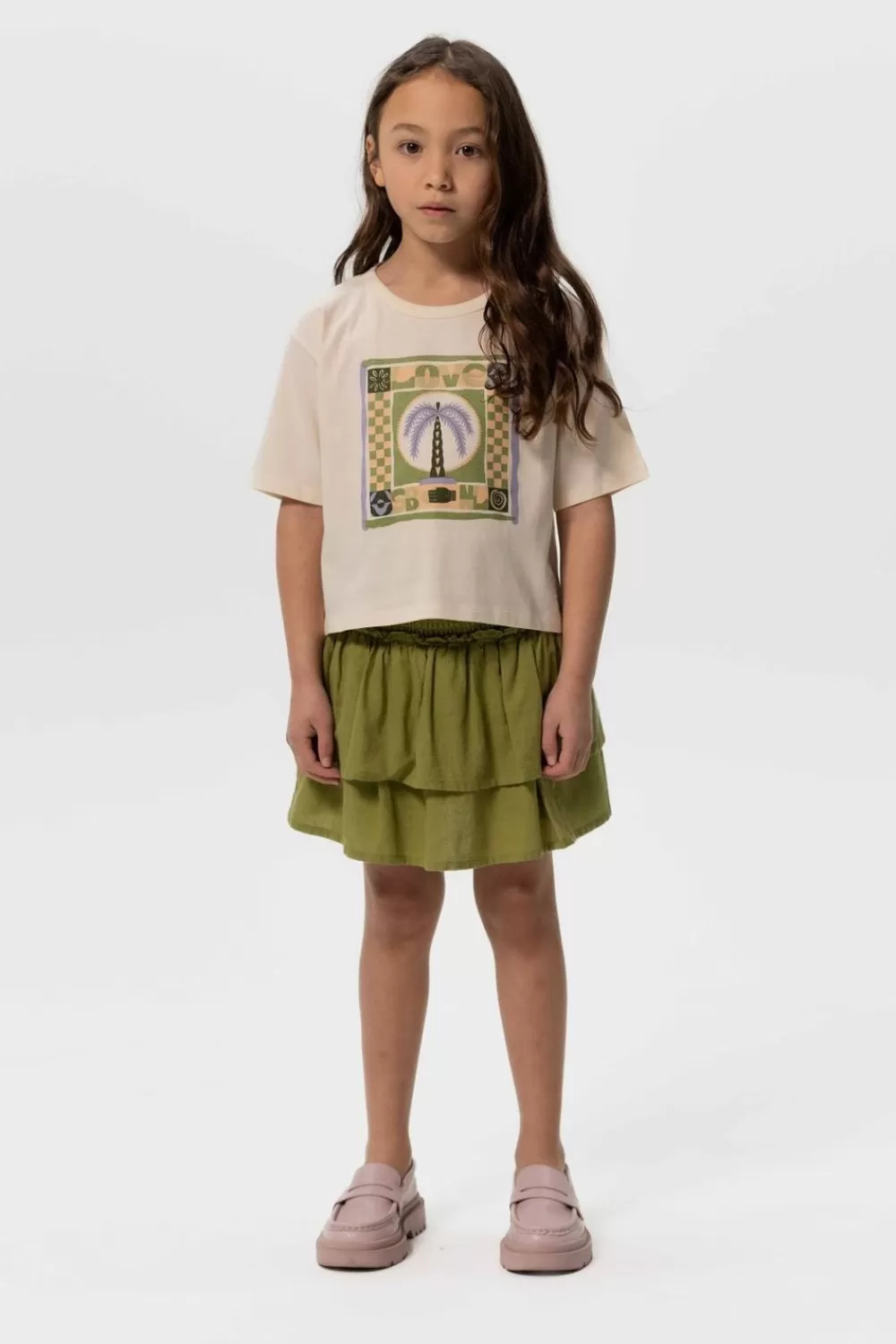 Kids Sissy-Boy Rokken>E Ruffle Rok