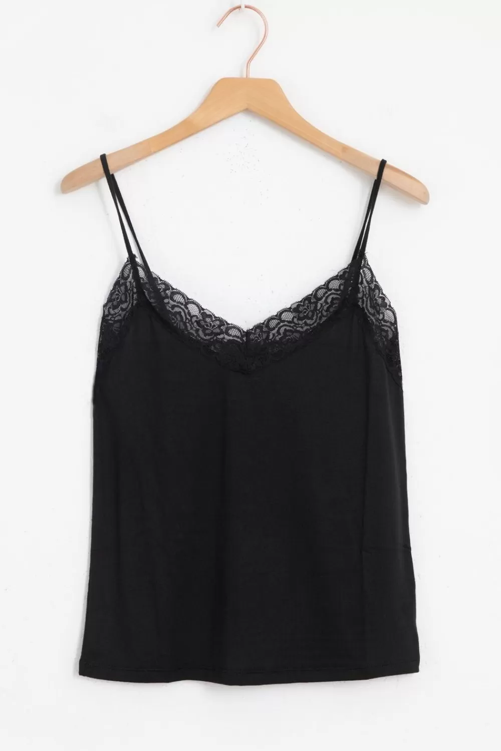 Dames Sissy-Boy T-Shirts En Tops>E Singlet Met Kanten Details