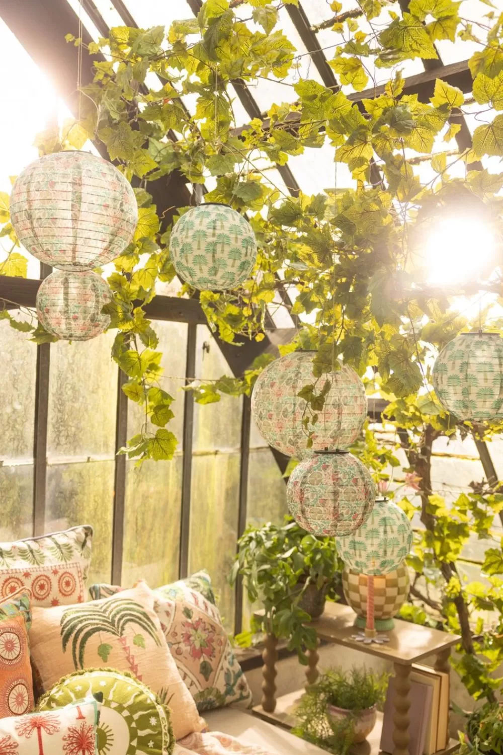 Sissy-Boy Verlichting>E Solar Lampion Met Palmbomen