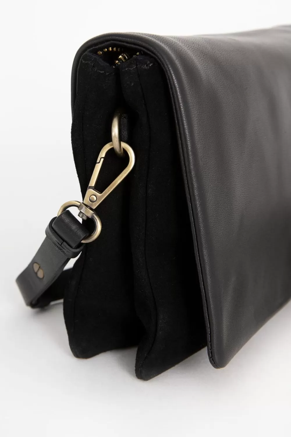 Dames Sissy-Boy Tassen>E Suede Schoudertas