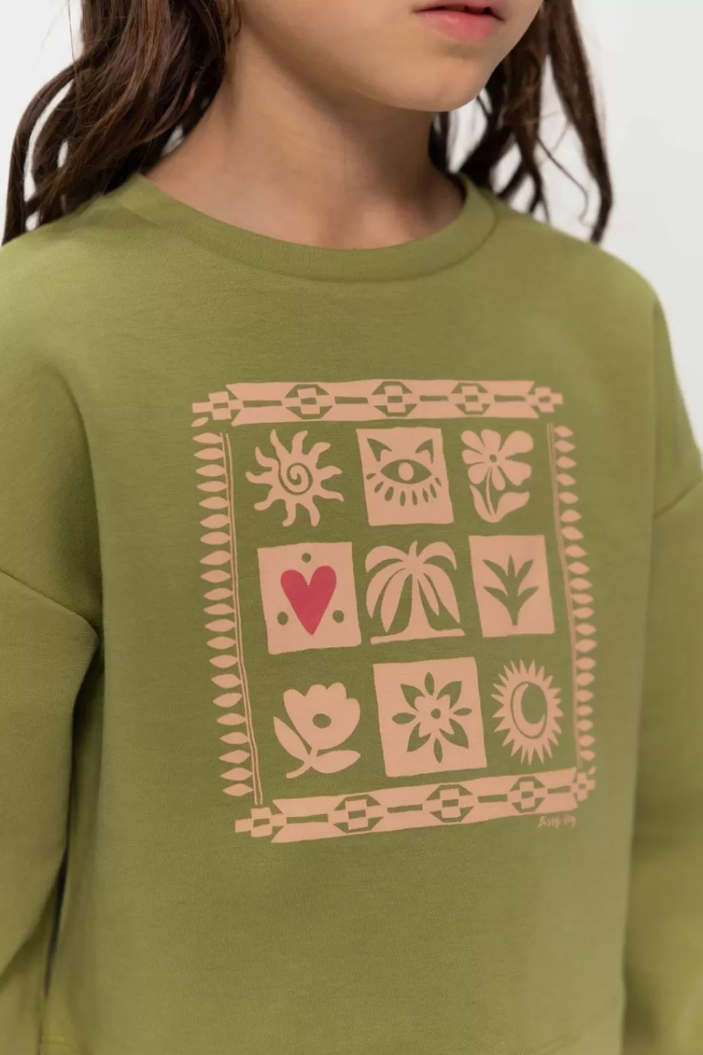 Kids Sissy-Boy Truien En Vesten>E Sweater Met Artwork