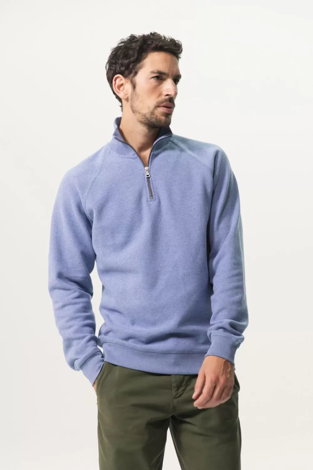 Heren Sissy-Boy Truien En Vesten>E Sweater Met Rits