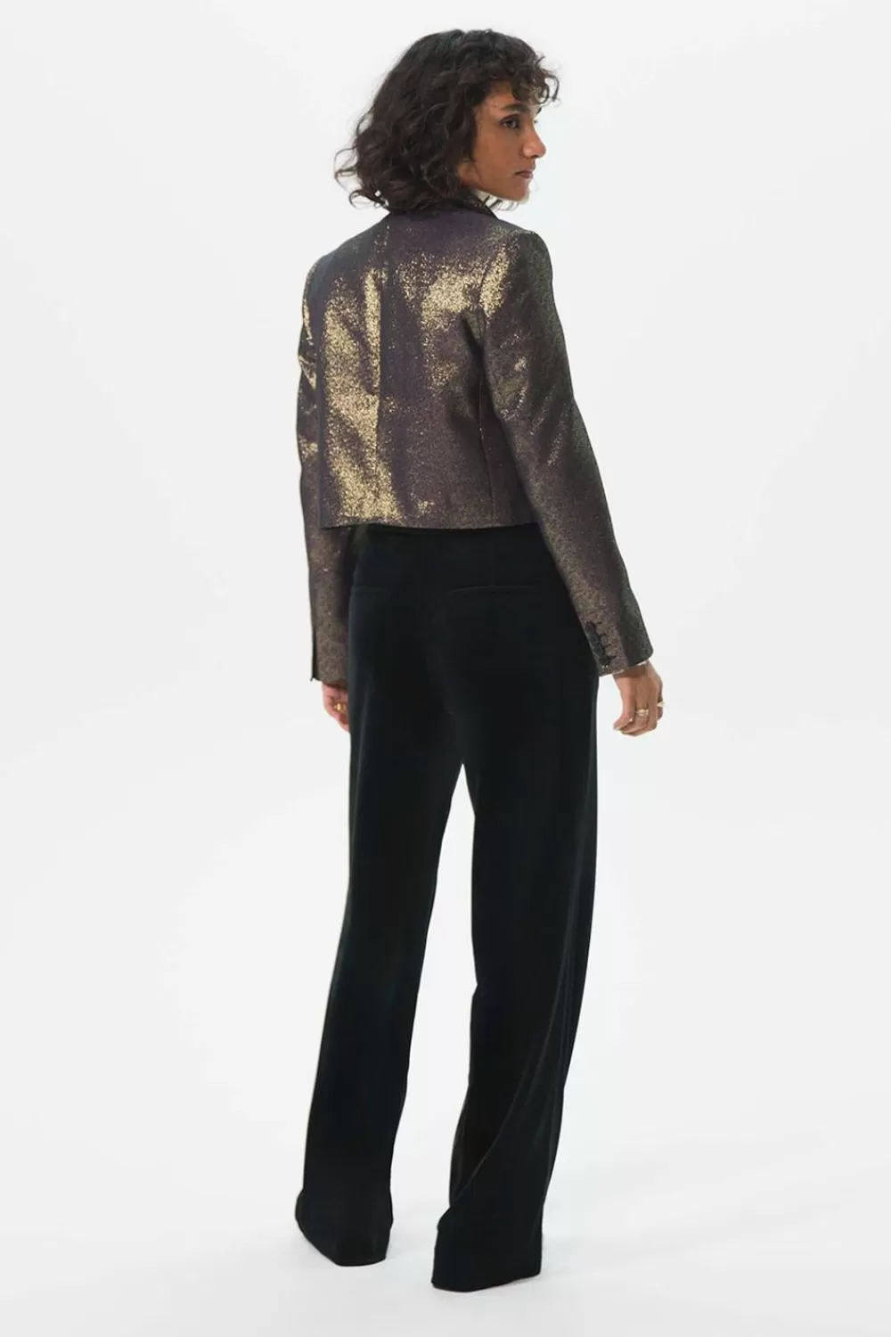 Dames Sissy-Boy Broeken>E Velvet Wide Leg Pantalon