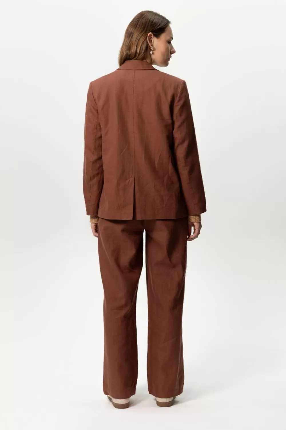 Dames Sissy-Boy Broeken>E Wide Leg Linnen Pantalon