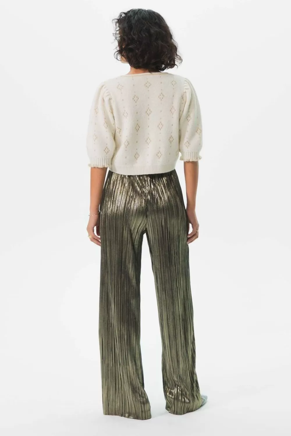 Dames Sissy-Boy Broeken>En Plisse Broek