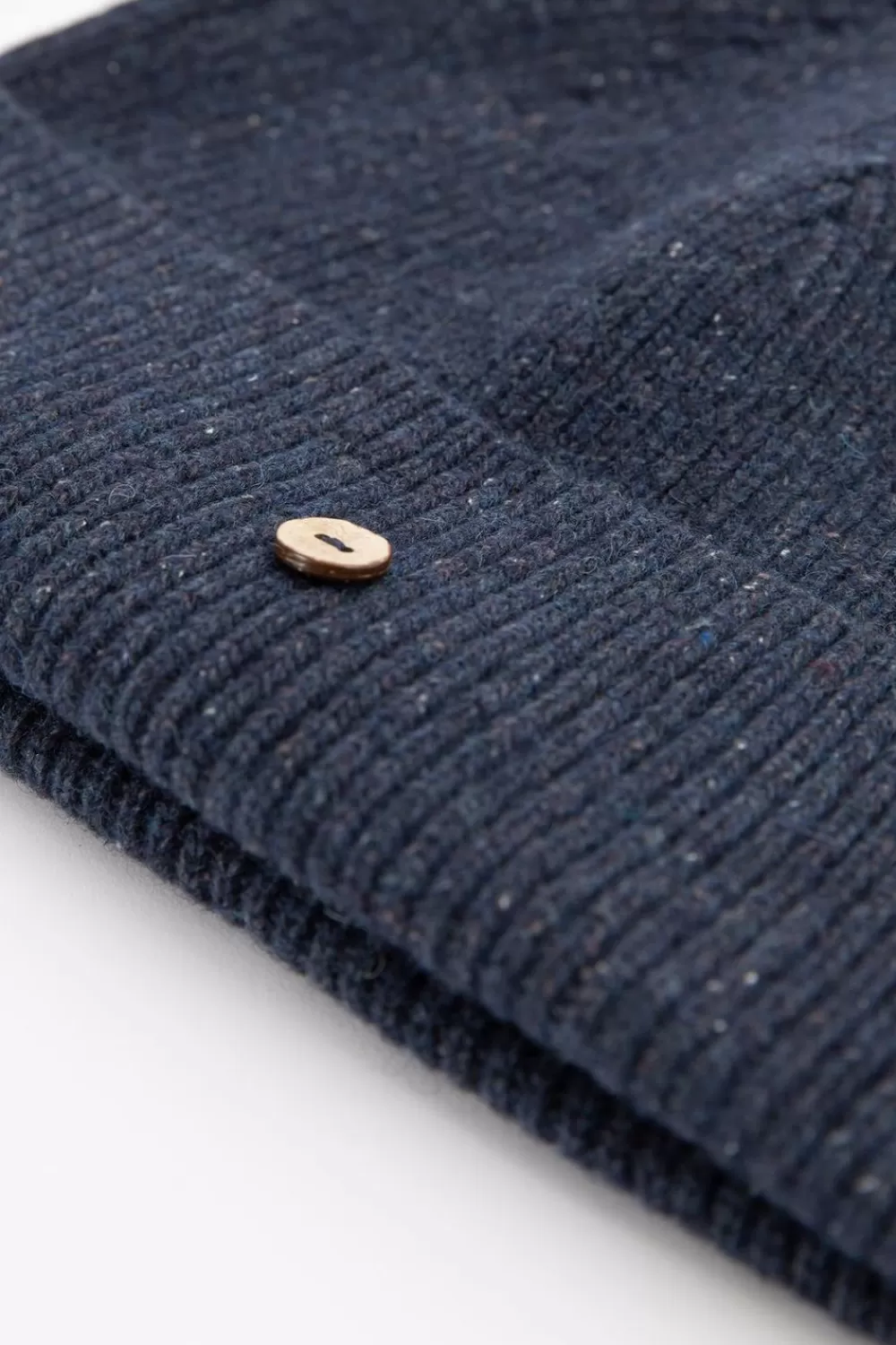 Heren Faguo Mutsen> Donker E Wollen Beanie Met Geborduurd Embleem