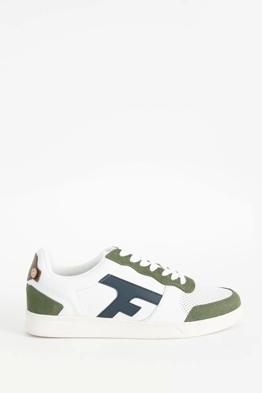 Heren Faguo Schoenen> Te Sneakers Met Groen Detail