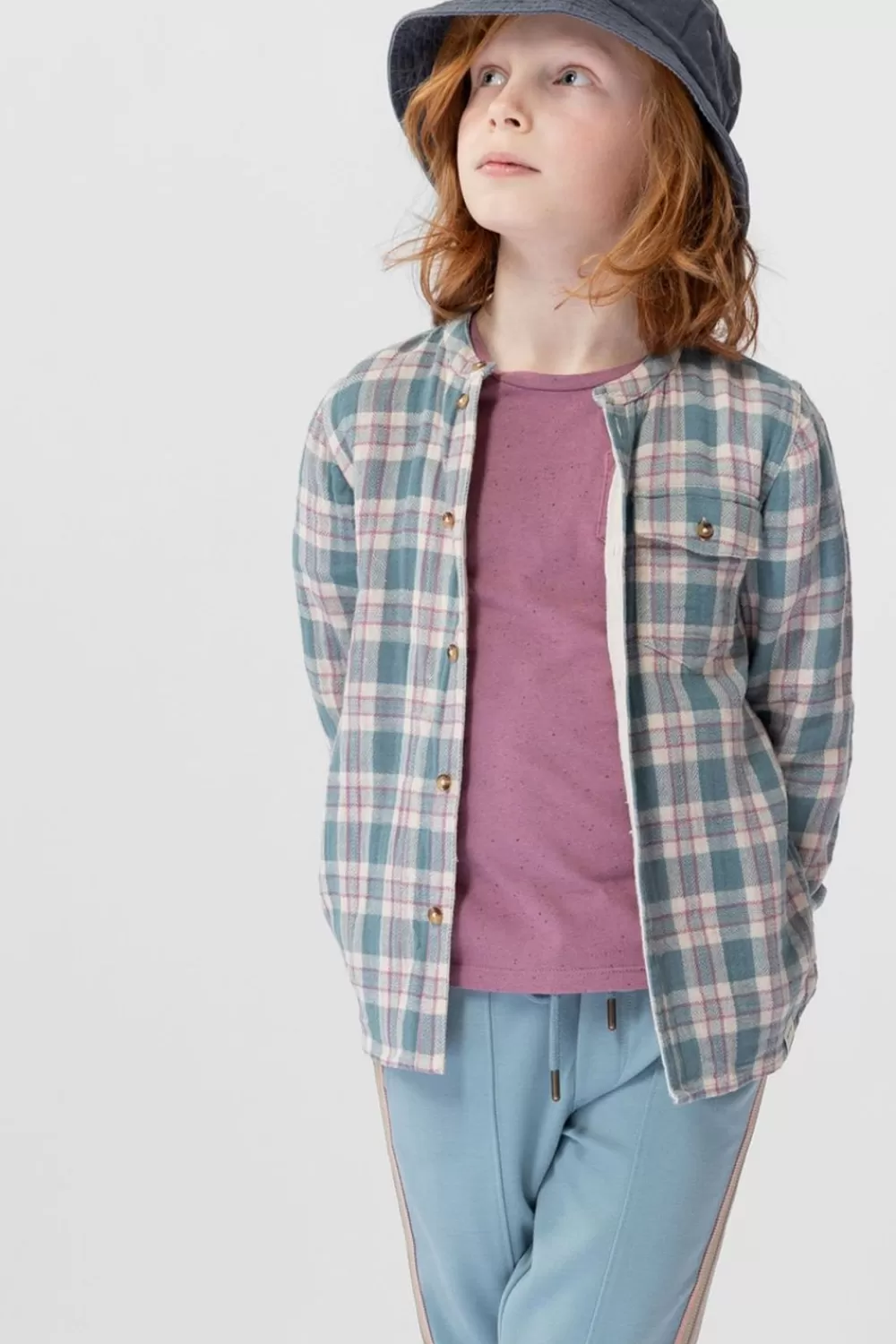 Kids Sissy-Boy Overhemden>Geruit Overhemd