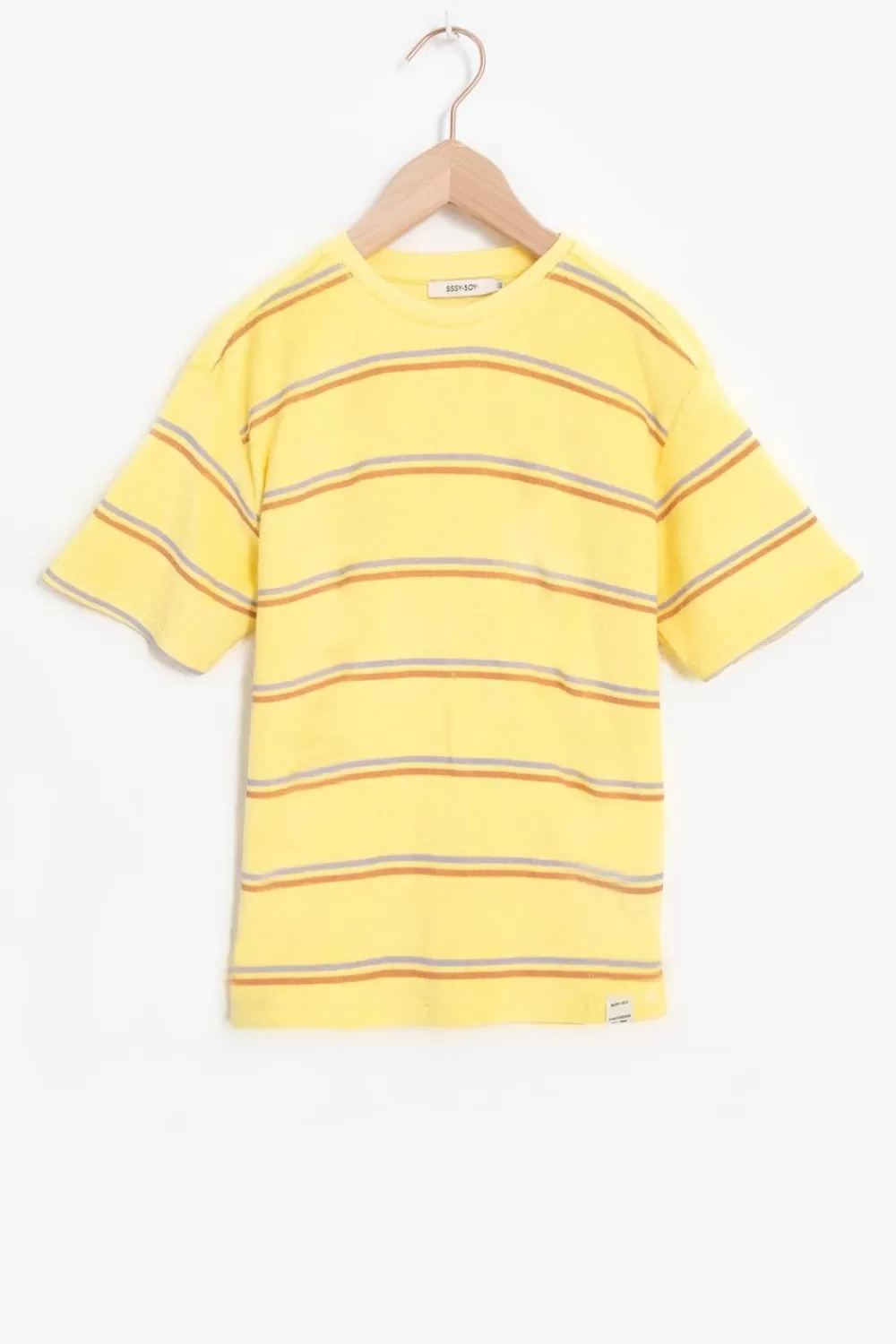 Kids Sissy-Boy T-Shirts En Polo'S>Gestreept Badstof T-Shirt